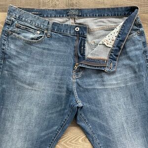 42x32 Lucky Brand 410 Athletic Slim Jeans Men's Size Blue Stretch 7M12408